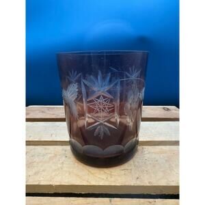Nachtmann Traube Amethyst Old Fashioned Glass